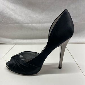 Cocktail satin high heels
